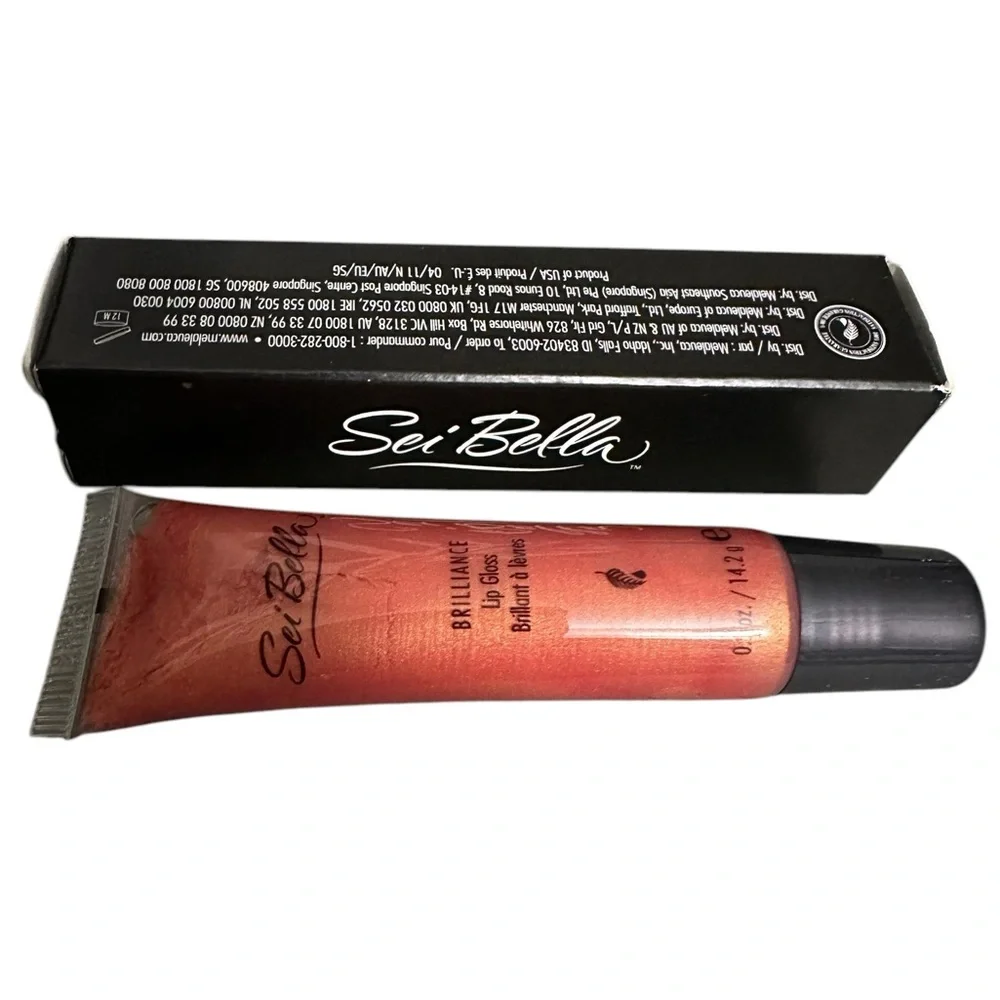 Melaleuca Sei Bella Brilliance Lip Gloss in Crush 6394 NIB